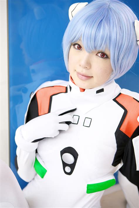 The Big ImageBoard TBIB Ayanami Rei Blue Hair Cosplay Highres