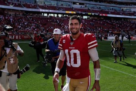 Jimmy garoppolo (born november 2, 1991 in arlington heights, illinois) is a quarterback for the san francisco 49ers of the nfl. A Timeline of Jimmy Garoppolo's NFL Career Successes ...