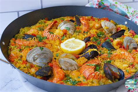 The Best Spanish Seafood Paella 🥘 Recipe The Mediterranean Chick