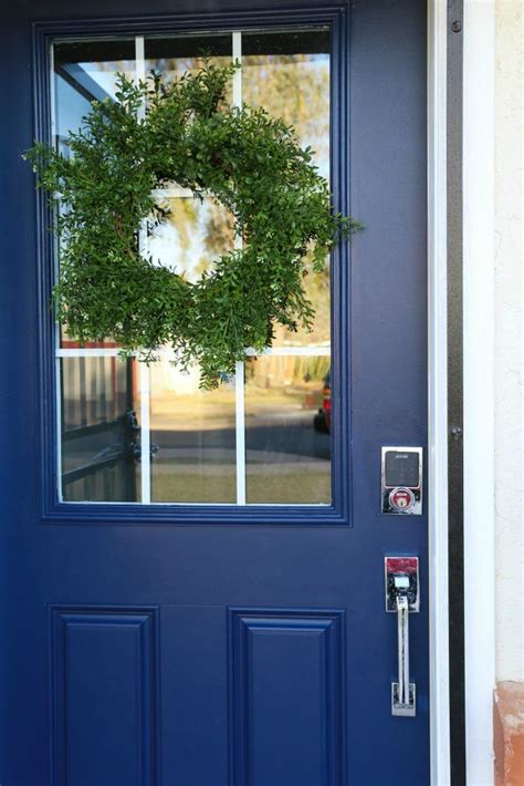 Caring owners often ask how to paint a front door? How To Paint A Front Door {Without Removing It} - Classy ...