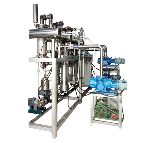 Supply Triple Stage Wiped Film Molecular Continuous Distillation System