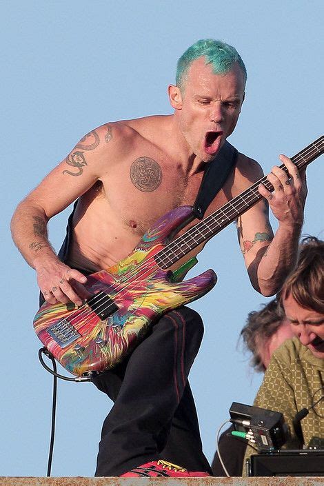 Flea Bassist For The Red Hot Chili Peppers Rock Roll Chad Smith