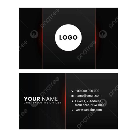 Visiting Card Design Vector Template Download On Pngtree