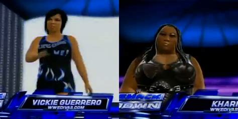 In Video First Look At Vickie Guerrero And Kharma In Wwe 12 Diva Dirt