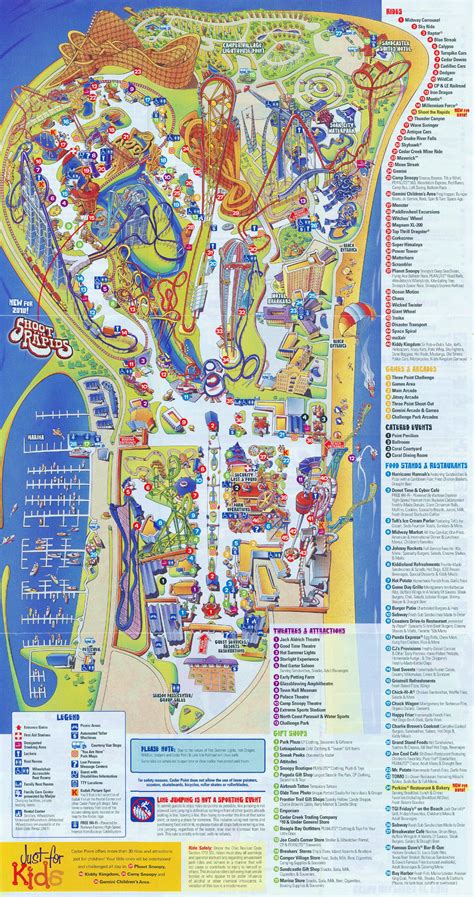 Theme Park Brochures Cedar Point - Theme Park Brochures