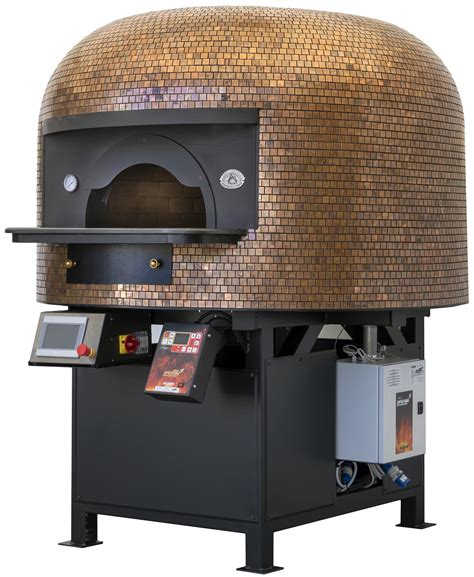 Artisan Commercial Wood Fired Oven Customised Copper Mobi Pizza