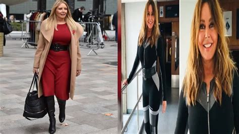Carol Vorderman Countdown Star Flaunts Curves In Skintight Outfit Amid