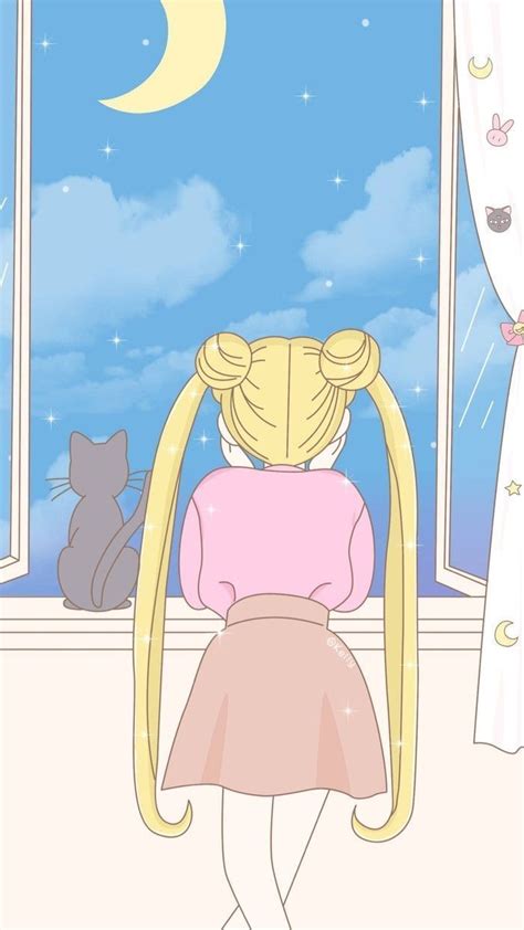 Kawaii Anime Sailor Moon Wallpapers Wallpaper Cave