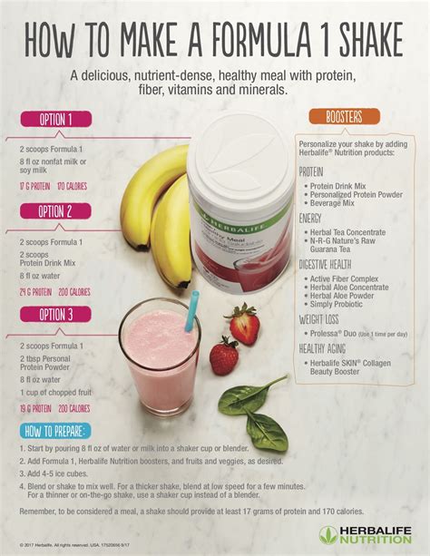 How To Make A Herbalife Formula 1 Shake For A Healthy Meal Replacement