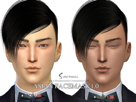 S Club Wmll Ts4 Asian Facemask10 The Sims 4 Catalog