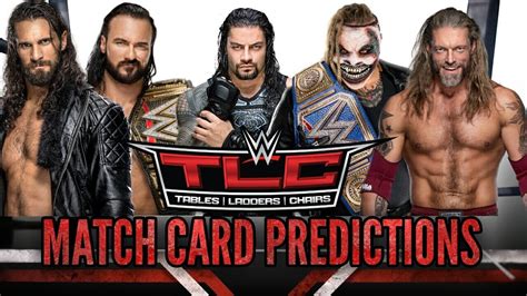 The company added two new matches for the show. Tlc 2020 Match Card : WWE TLC 2020: 10 Nightmares That Could Happen - Page 3 : Reigns, owens ...