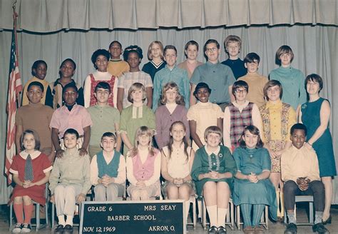 1969 George Barber Elementary School Photo Of Mrs Seays Class