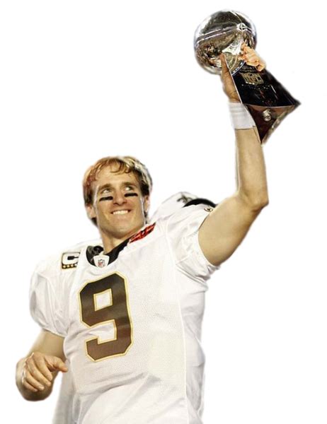 Drew Brees Lombardi Trophy Psd Official Psds