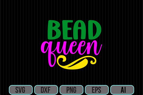 Bead Queen Svg Graphic By Designplaza · Creative Fabrica