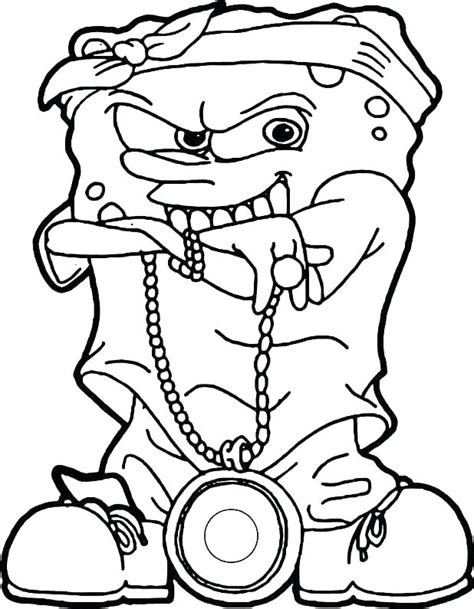 Gangsta Coloring Pages At Getdrawings Free Download