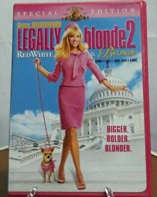 Legally Blonde Reese Witherspoon Dvd Media Special Off