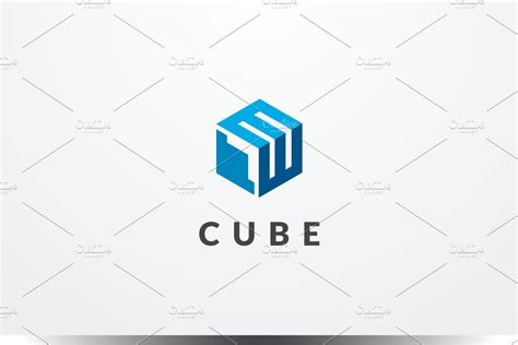 Cube Logo Branding And Logo Templates ~ Creative Market
