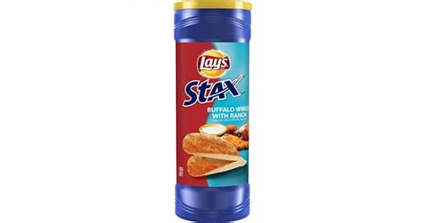 Lays Stax Buffalo Wings And Ranch Flavored Potato