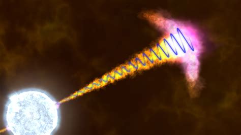 Astronomers View The Infrastructure Of Gamma Ray Burst Jet 120308a