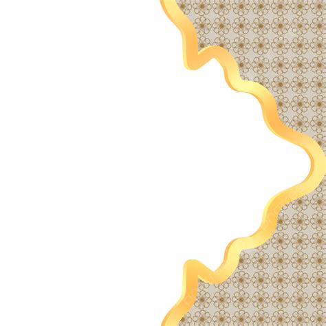 Islamic Golden Frame Islamic Golden Border Islamic Bo