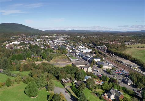 Aviemore Scotland Aerial Image 1041 In Highland Council