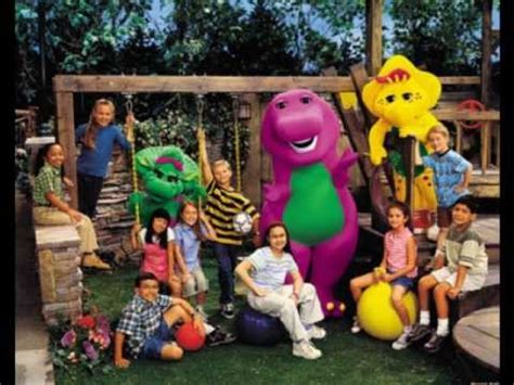It made its grand debut in the barney & the backyard gang video, the backyard show. Barney - I Love You (Remix) - YouTube