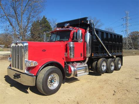 2013 Peterbilt 389k Tri Axle Dump Truck Jm Wood Auction Company Inc