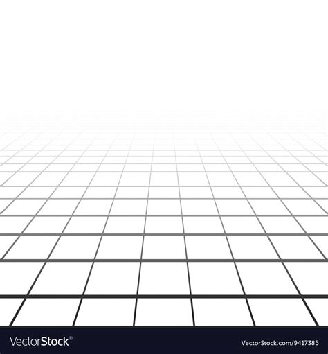 Abstract Background With A Perspective Grid Vector Image