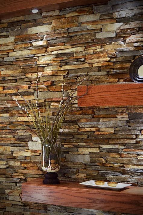 This Interior Stone Wall Is A Stunning Example Of An Interior Stone