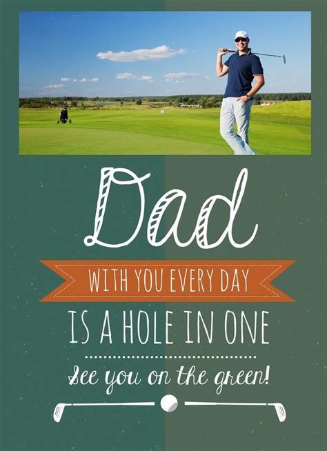 The Perfect Fathers Day Card For Any Golf Loving Dad Clevercards