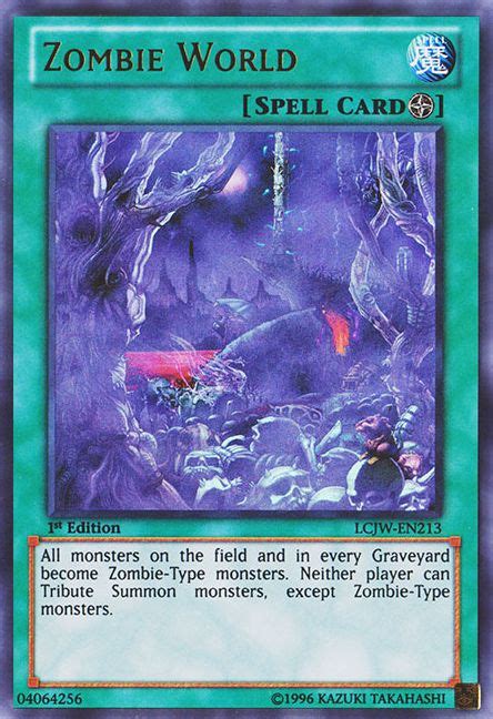 Image Result For Zombie World Yugioh Zombie Cards Zombie Monster Cards