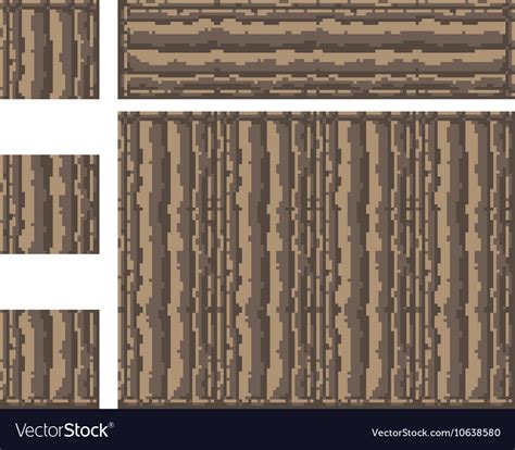 Texture For Platformers Pixel Art Stone Vector Image