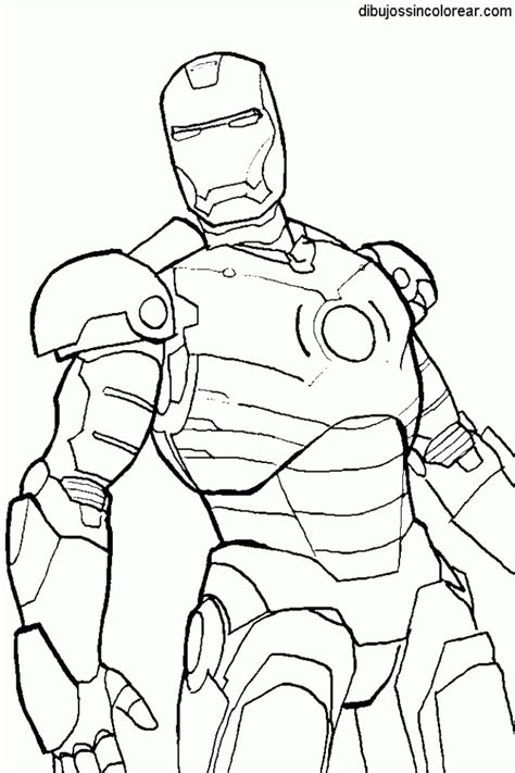 Iron Man Para Colorear AZ Dibujos Para Colorear