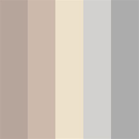 Basic Neutral Color Palette ベージュカラーパレット ブラウンカラーパレット ベージュ 色