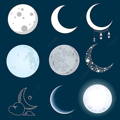 Art And Illustration Illustration Nocturne Moon Vector Vector Art