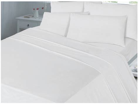 Flat Bed Sheet Egyptian Cotton Thread Count White Hotel Bedding