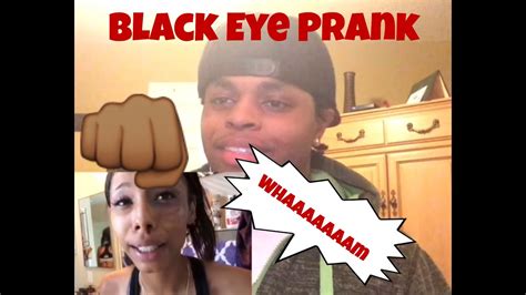 Cj So Cool Black Eye Prank Reaction Youtube