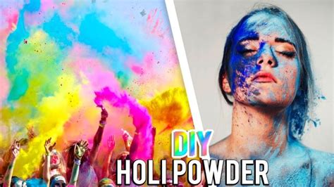How To Make Holi Color Powder At Home