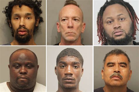 Mugshots Arrested In Undercover Prostitution Sting In Nw Harris My