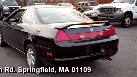 1999 Honda Accord Ex Coupe 2dr 23l Vtec 4cyl At Moonroof Youtube