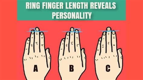 Different Ring Finger Length Reveals Your True Personality Zodiac