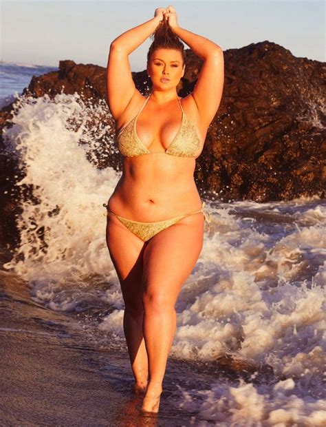 hunter mcgrady just launched a plus size swimsuit collection with playful promises plus size