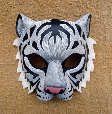White Tiger Mask Handmade Original Limited Edition By Merimask