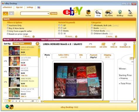 You'll never need to rush home to check if your bids are successful again!for ebay. eBay Desktop - Download