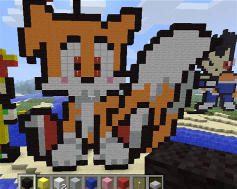 Tails Doll In Minecraft By Ashlikeswaffles On Deviantart