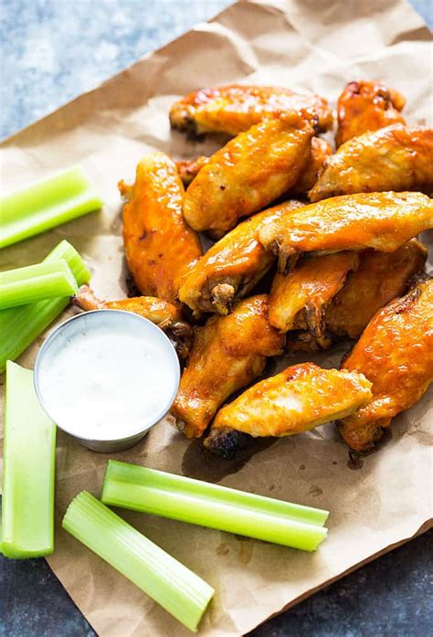 They can now be purchased in dozens of flavors and with many different levels of heat. Slow Cooker Buffalo Chicken Wings | The Blond Cook