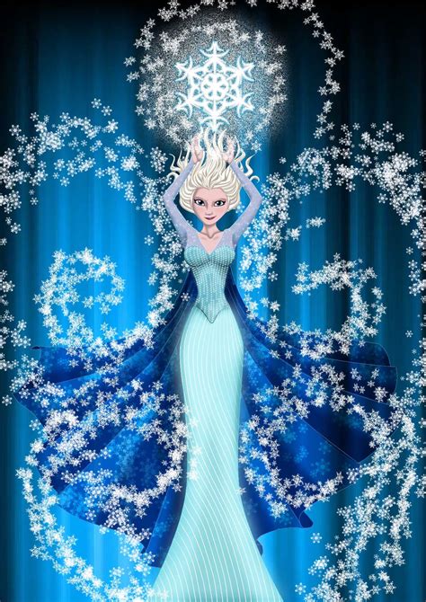 Elsa Frozen Fan Art 35021416 Fanpop