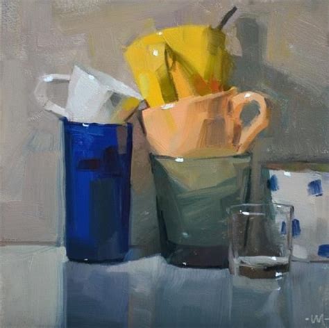 Daily Paintworks Cup Love Original Fine Art For Sale Carol