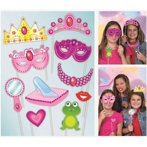 Princess Photo Booth Props Party Save Smile