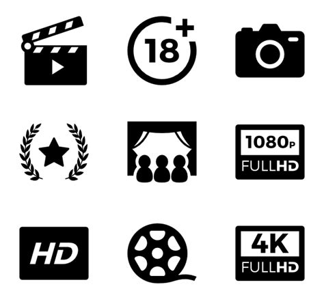 Movies Icon 58152 Free Icons Library